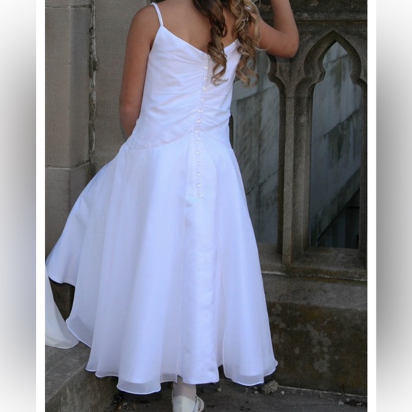First Communion/Baptism/Flower Girl Gown Sweetir Pie Size 8.5 Plus size Girls - Picture 12 of 14